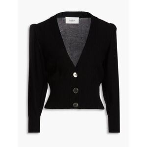 Ba&Sh GILET AMEO CARDIGAN Cardigan Women's S Size 2 BZ Black NWT